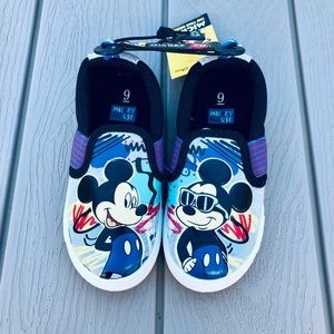 Disney Mickey mouse slip on shoes